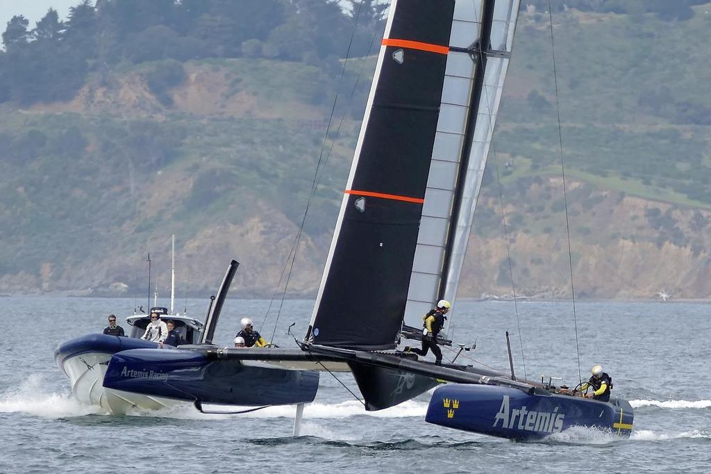  Artemis Racing - San Francisco March 15,  2015 © John Navas 